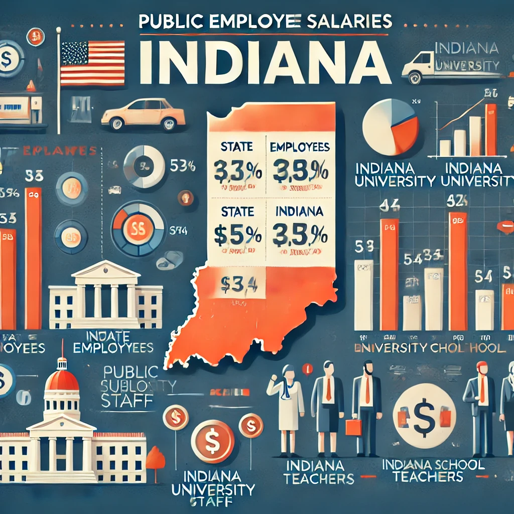 indiana public employee salary