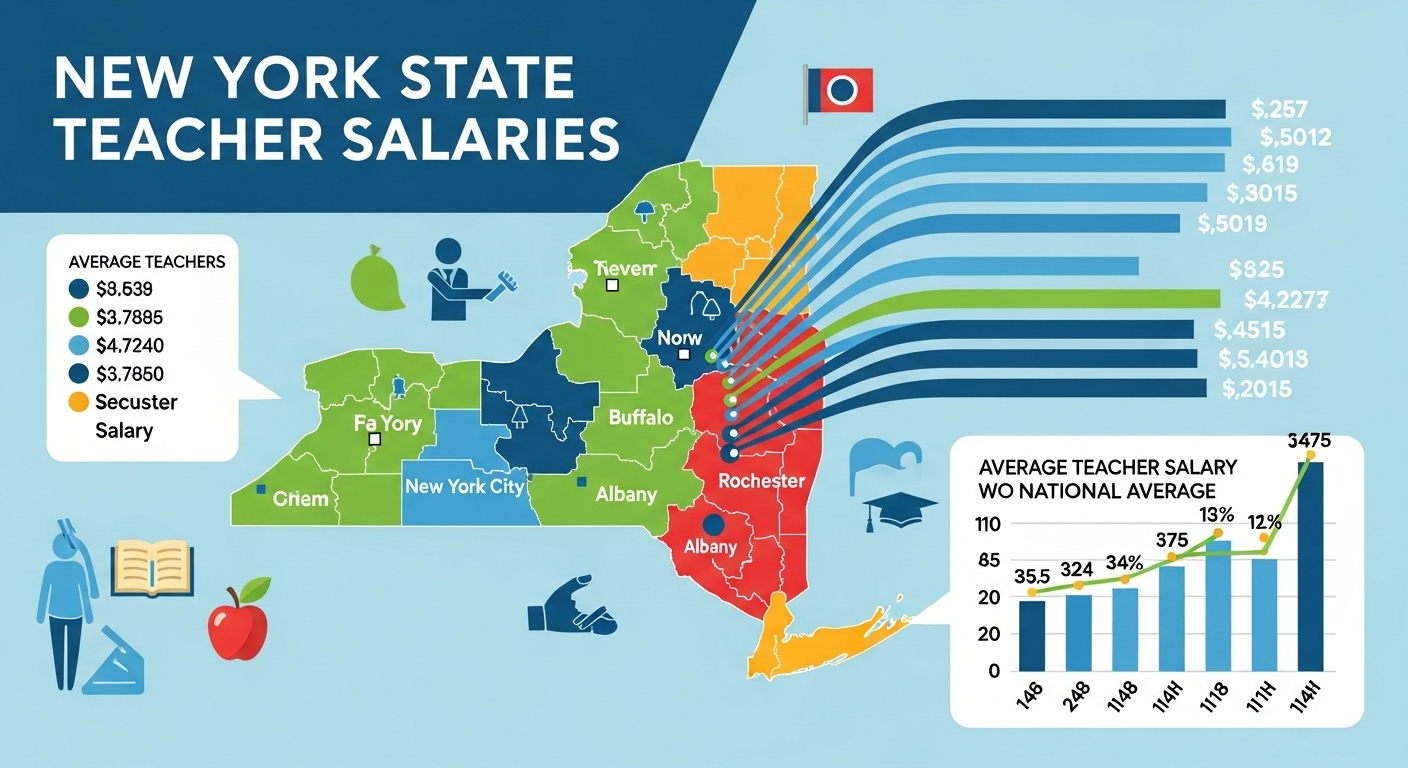 New York State Teacher Salaries