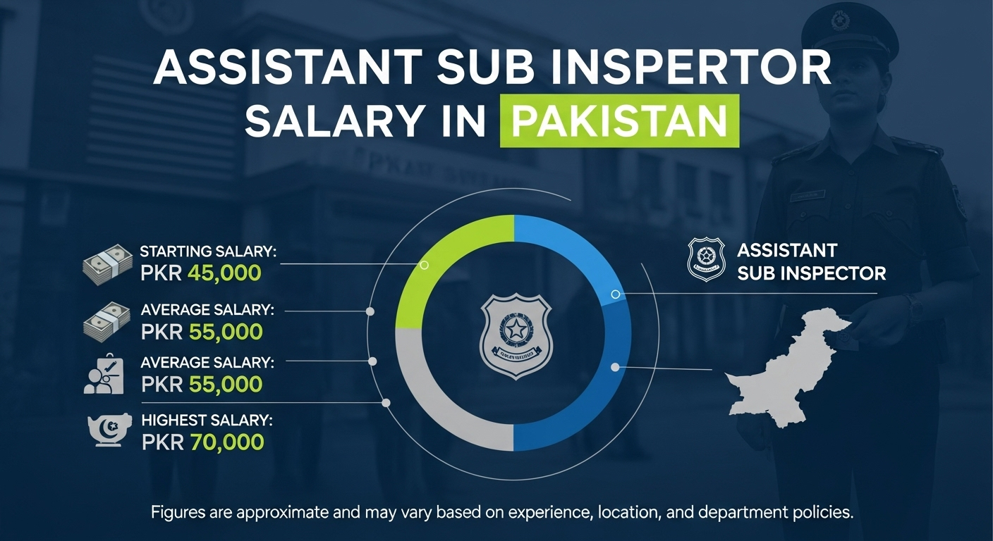 Assistant Sub Inspector Salary in Pakistan (BPS-11) – Detailed Overview