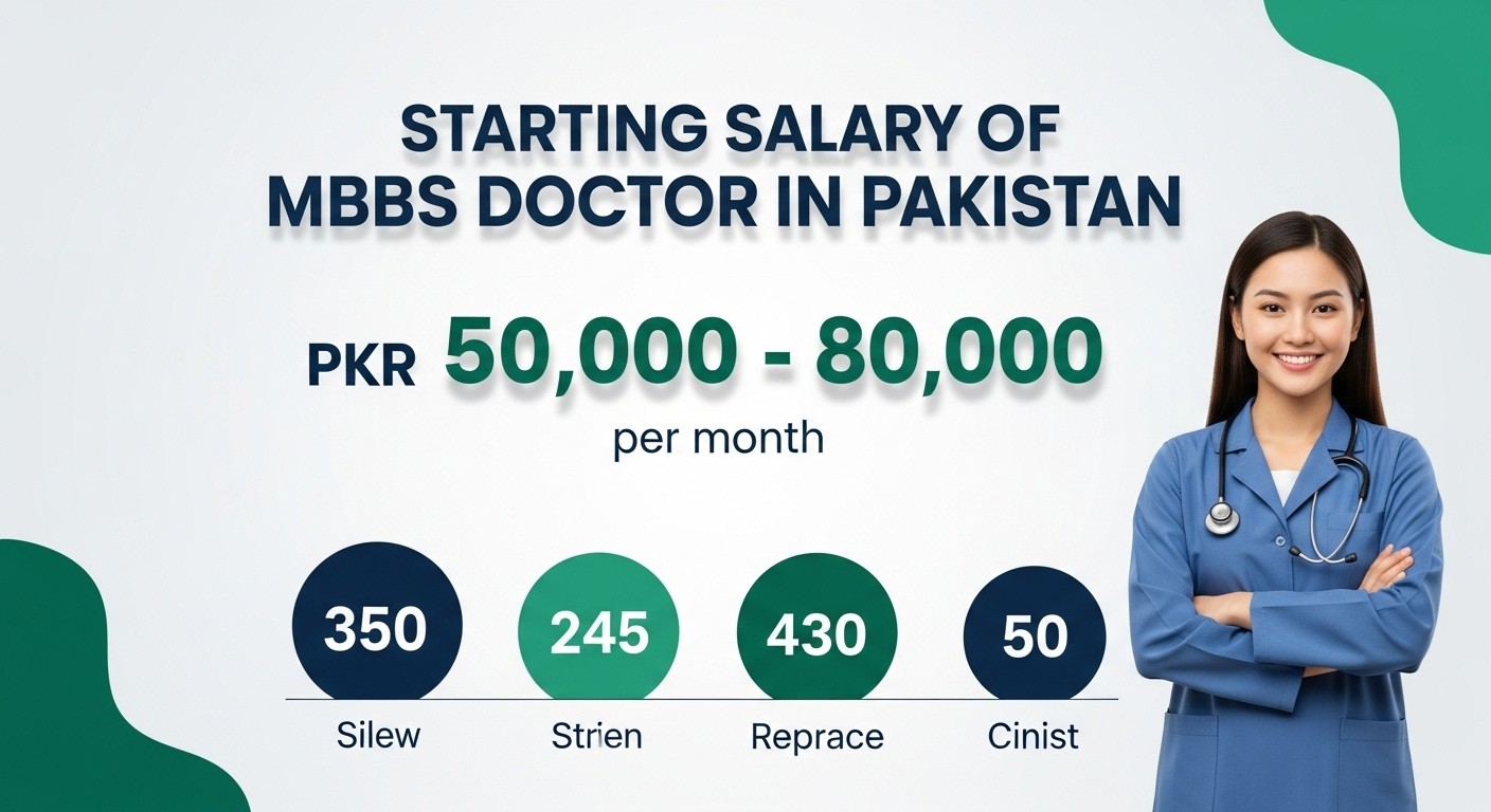 Starting Salary of MBBS Doctor in Pakistan