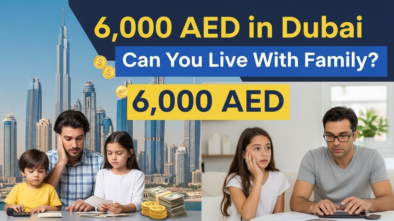 Is 6000 AED Salary Enough to Live in Dubai with Family?