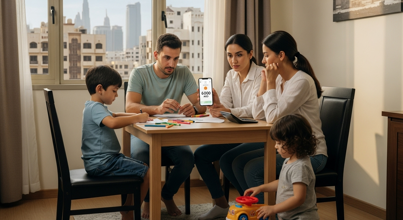 Is 6000 AED Salary Enough to Live in Dubai with Family