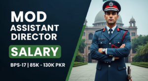 Assistant Director Ministry of Defence Salary in Pakistan