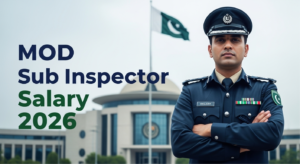 Ministry of Defence Sub Inspector Salary in Pakistan