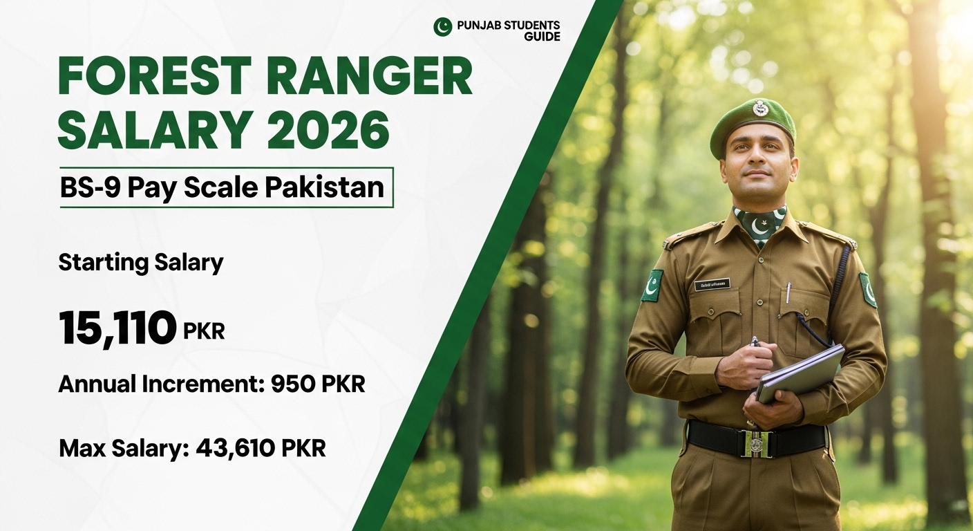 Forest Ranger Salary BS-9 in Pakistan 2026