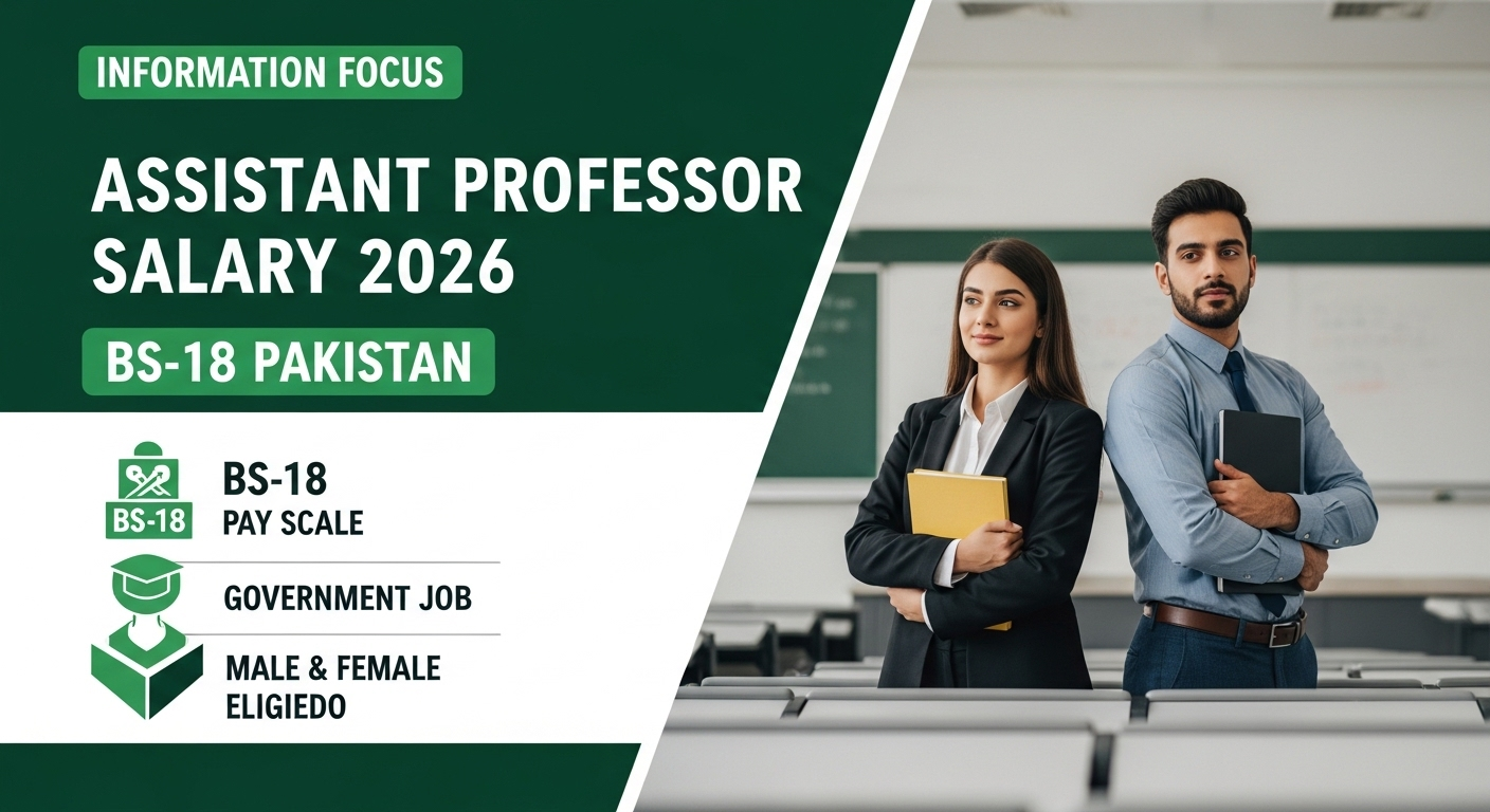 Assistant Professor (BS-18) – Salary