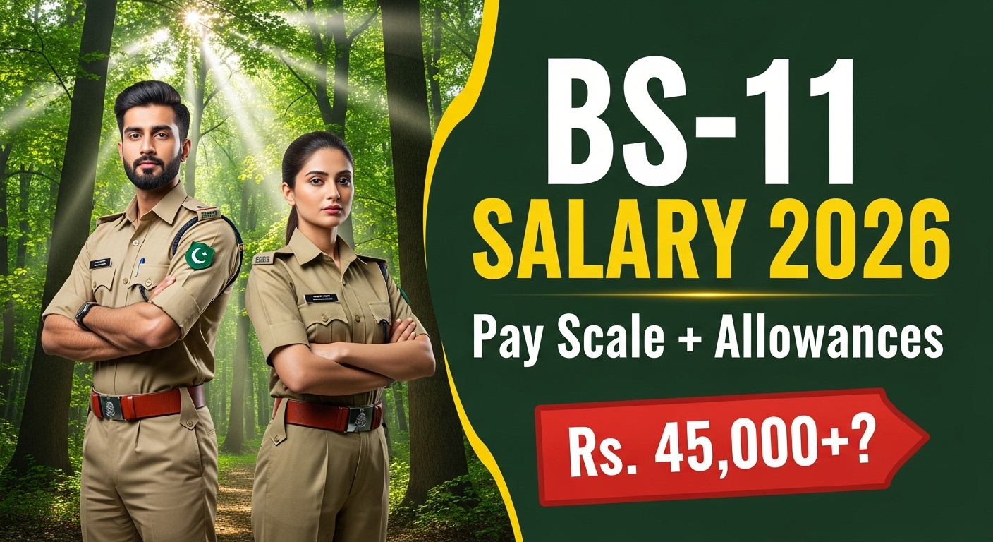 Forest Inspector Salary (BS-11) in Punjab 2026