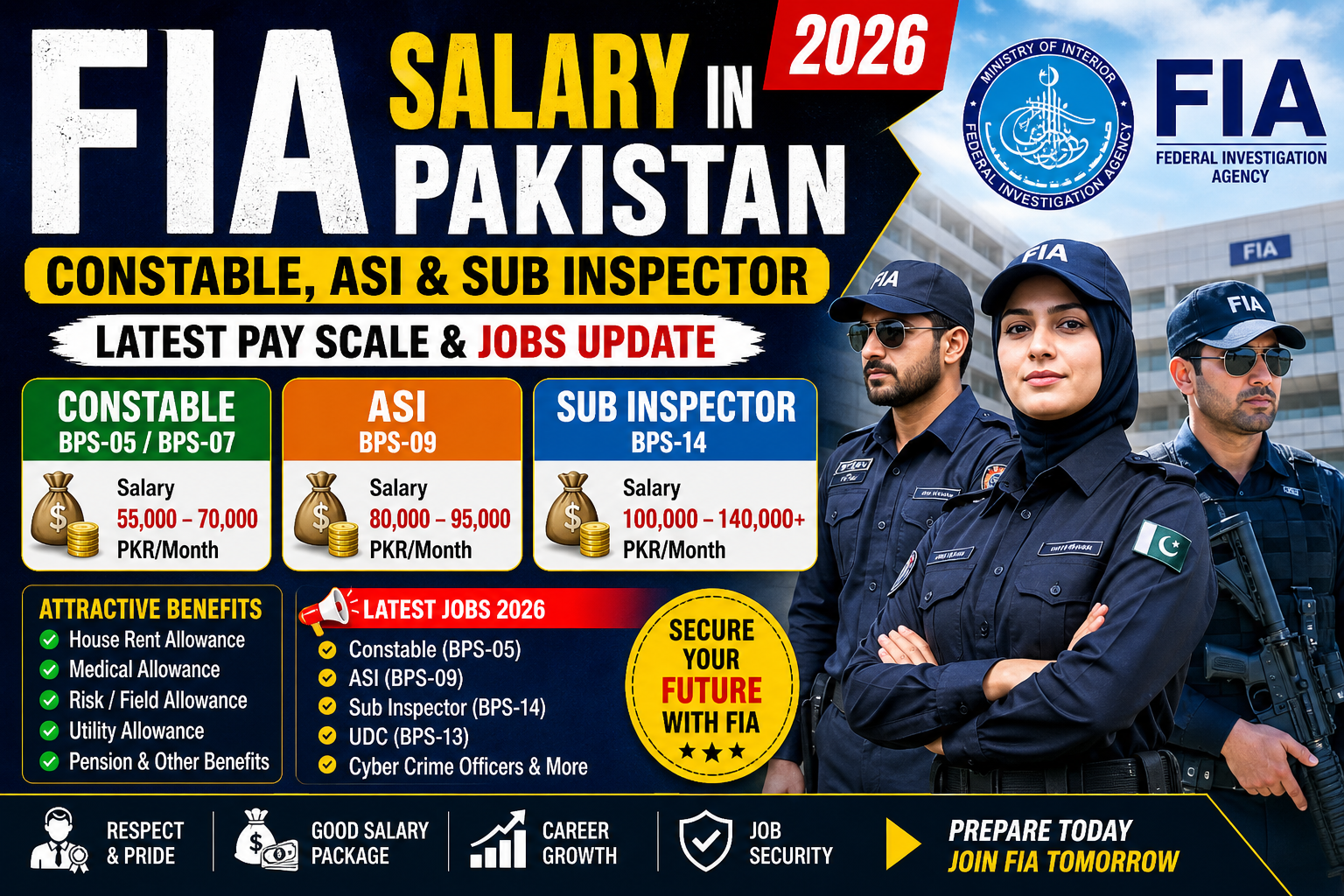 FIA Salary in Pakistan 2026
